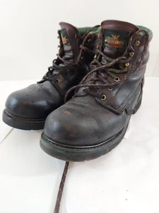 BOTAS THOROGOOD HOMBRE CUERO MARRÓN CORDONES PUNTERA SEGURIDAD 804-4711 TALLA 8.5 D - Imagen 1 de 5