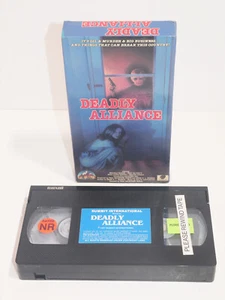 DEADLY ALLIANCE (1982) *RARE* VHS MOVIE 80s ACTION THRILLER CONTINENTAL *OOP* - Picture 1 of 6