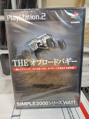 SIMPLE2000 Series Vol 11 The Off-Road Buggy (2002) New Factory Sealed Japan PS2 - Image 1 of 4
