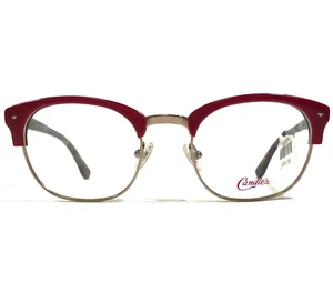 Candies CA0140 066 Eyeglasses Frames Red Tortoise Gold Round Full Rim 48-20-135 - Picture 1 of 10