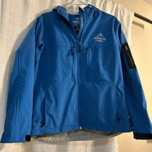 Stormtech Performance Pinnacle Vodka Men's Full-Zip Blue Jacket Large Water Prov - Picture 1 of 8