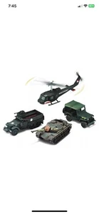 Corgi 90024 Tour Of Duty Vietnam War Set With Tank Helicopter Halftrack Jeep New - Bild 1 von 6