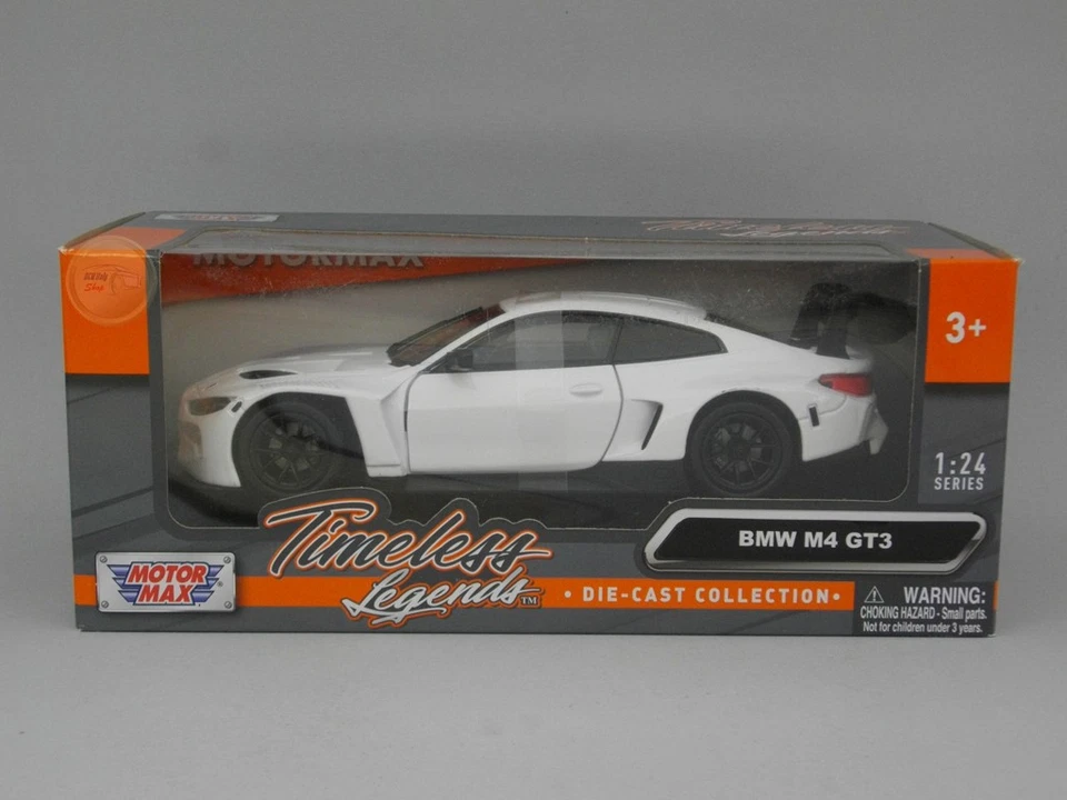 BMW M4 GT3 (2024) - Motormax 1:24 - MX79390WH - Immagine 1 di 1
