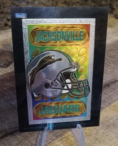 1994 NFL Holochrome Vending Helmet Sticker / REFRIGERATOR MAGNET / Jaguars - Picture 1 of 1