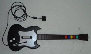 Guitar Hero Rojo Octano Negro Guitarra PS2 Modelo PSLGH PlayStation 2 Con Cable - Imagen 1 de 6