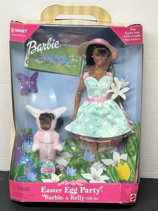 New Barbie & Kelly Easter Egg Party Target Exclusive 1999 African American NIP - Picture 1 of 10