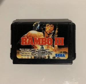 Sega Mega Drive Jap RAMBO III Nur Original Patrone - Bild 1 von 2