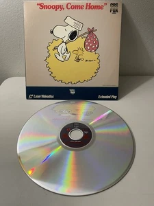 Snoopy Come Home (1972) Laserdisc, Charlie Brown, Peanuts - Bild 1 von 5