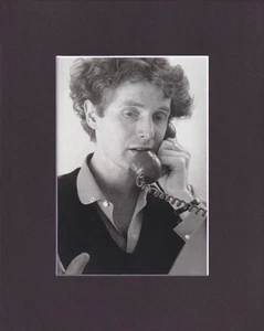 8X10" Matted Print Art Picture: Malcolm McLaren - Picture 1 of 1
