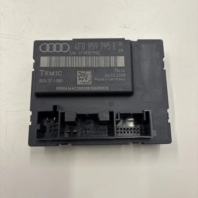 2008 Audi A6 Rear Left Side Door Control Module 4F0959795 E Foto 1 de 4