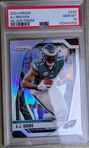 2024 Prizm AJ Brown Silver Prizm PSA 10 - Bild 1 von 10