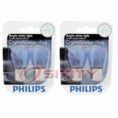 2 pc Philips Rear Turn Signal Light Bulbs for Honda Civic CR-V 2002-2005 vr - Image 1 of 4