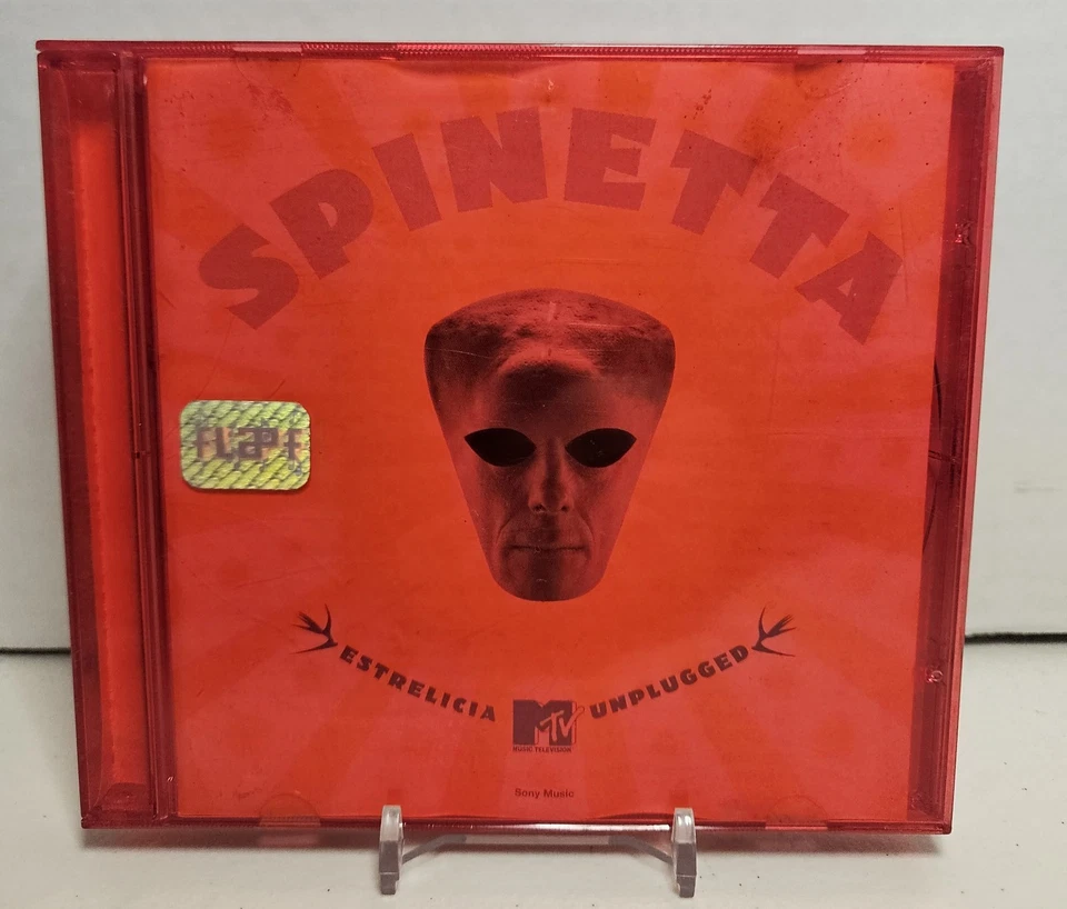 Luis Alberto Spinetta: Estrelicia MTV Unplugged USED (CD 1997) Red Case, Rare! - Image 1 of 4