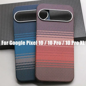 Genuine Aramid Fiber Magsafe Case Google Pixel 10 Pro XL Weaving Thin Hard Cover - Picture 1 of 24