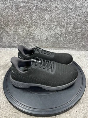 Orthofeet Zapatos Hombres Talla 9 Extra Anchos Yari Manos Libres Negro Tejido Zapatilla Sin Cordones Foto 1 de 4