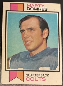 1973 Topps Set-Break #469 Marty Domres - Colts VINTAGE - Picture 1 of 2