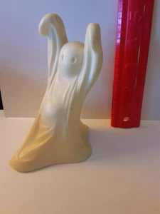 Alter Vintage Halloween Kunststoff Geist Tortenaufleger Dekoration Wilton 1973 - Bild 1 von 6