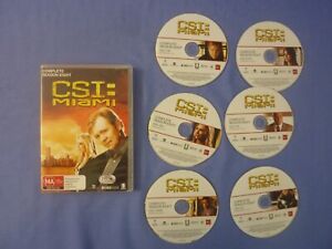 CSI Miami DVD 2002 Complete Season 8 David Caruso R4
