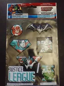 DC Comics Justice League Aufkleber Autocollants 1 Bogen - Bild 1 von 4