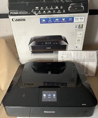 Canon Pixma MG6320 Print Copy Scan Direct Photo Printer For Parts Repair - Image 1 of 4