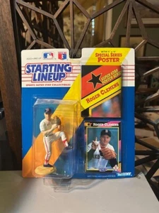 1992 Startaufstellung ROGER CLEMENS Baseball Figur Karte Poster Red Sox MLB SLU - Bild 1 von 1