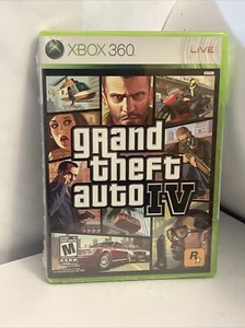 Grand Theft Auto 4 IV GTA 4 IV Microsoft Xbox 360 SEALED **Brand New!!** - Picture 1 of 24