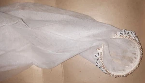 OFERTA: VELO VESTIDO DE NOVIA VINTAGE - Imagen 1 de 7