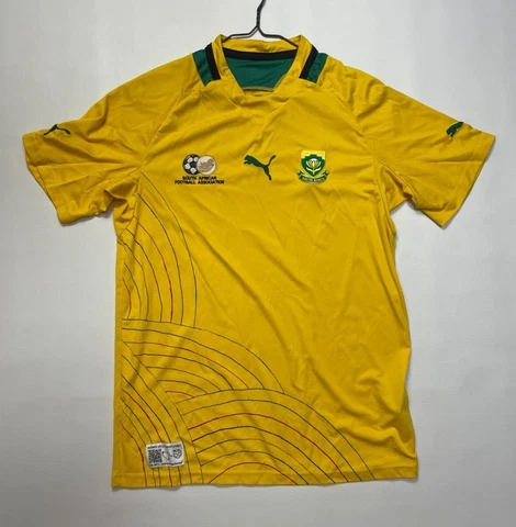 South Africa Home football shirt 2012 - 2014 Puma Soccer Jersey Size M Cover
