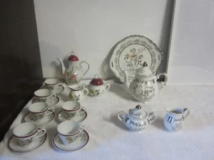 Japan/China 25th Anniversary Set Tee Kaffeetassen Untertassen Teekanne Zucker Milchkännchen - Bild 1 von 17