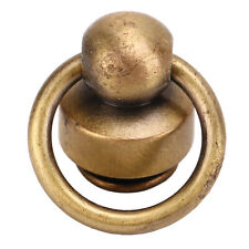 200 Sets Brass Rivets Purse Ball Studs 9mm Copper Pull Rings Rivet(Bronze) BGS