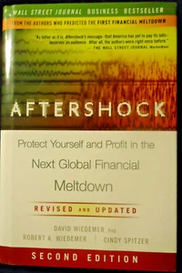 Aftershock HC/DJ 2a Edición David & Robert Wiedemer Cindy Spitzer - Imagen 1 de 2