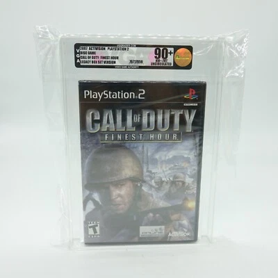 Call of Duty: Finest Hour (PS2 Playstation 2) VGA 90+ NM+/MY Graded Sealed New - Image 1 of 4