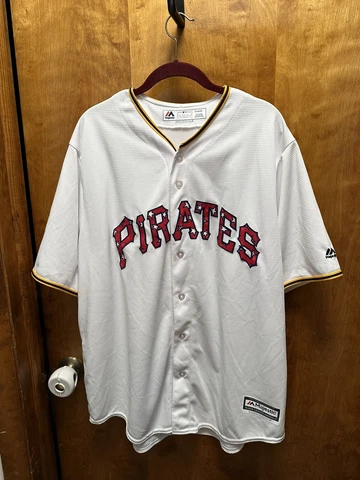 Pittsburgh Pirates majestic adult xl sewn july 4th jersey! new! Cover