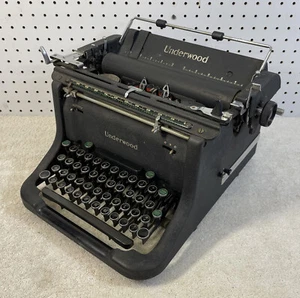 Máquina de escribir Underwood Champion estilo decorativo de principios de siglo, ¡gran pieza de decoración! - Imagen 1 de 12