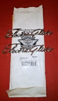 Guardabarros delantero Harley Electra Glide nombre Plat Shovelhead Pan Evo NOS 59196-65 Foto 1 de 3