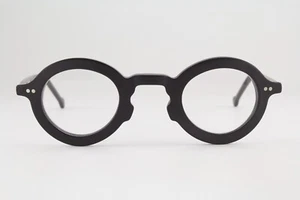 Raro Auténtico LA Eyeworks CLEMET 101M 35mm Negro Mate Monturas de Gafas Italia - Imagen 1 de 6