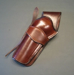 Left Hand Cross draw Holster, SASS, fits Ruger New Vaquero or Colt Clones, New - Picture 1 of 4