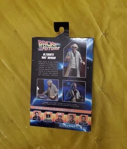 Back To The Future Ultimate Doc Brown Action Figure New In Box NECA Reel Toys - Picture 1 of 11
