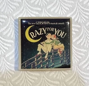 Vintage Crazy For You Kühlschrankmagnet Gershwin Komödie Musical - Bild 1 von 4