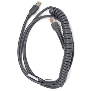 CBA-U12-C09ZAR 9FT Coiled USB Cable for Motorola Symbol DS6707 DS6878 DS9808 - Picture 1 of 2