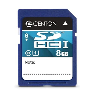 Centon 8GB Micro SD Card High Speed Storage for Phones Tablets Cameras - Picture 1 of 7