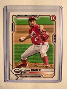 2021 Bowman Trevor Bauer Cincinnati Reds #9