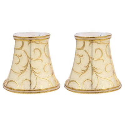 2 Pcs Wall Lamp Shade Shades Small Nordic Style Cloth Chandelier Decorate - Image 1 of 4