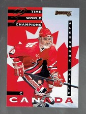 1995-96  Donruss   3 time world champs.    Alexandre Daigle     #16 of 22