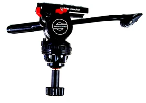 Sachtler 14-II FLUID HEAD PAN BAR TIE DOWN KNOB WEDGE PL SCREWS SERVICED 33Lbs - Picture 1 of 9