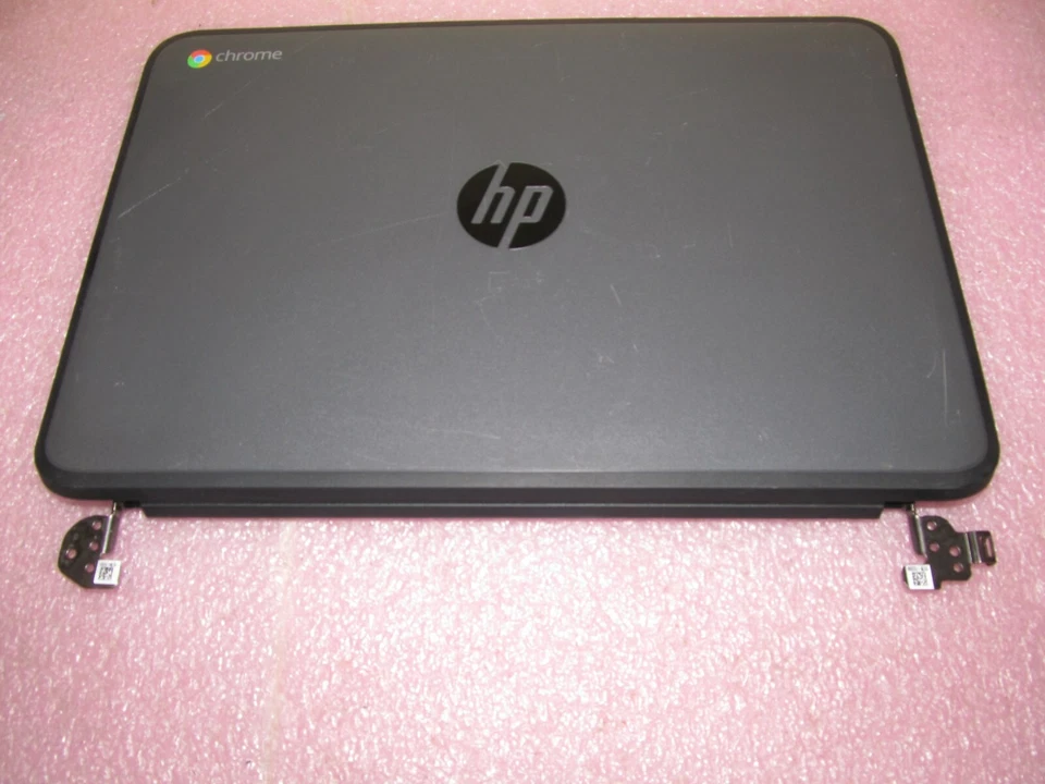 HP Chromebook 11 G4 11.6" LCD Carcasa Cubierta Bisel Bisagras 3VY07TPK03 *Negro/Gris* Foto 1 de 2