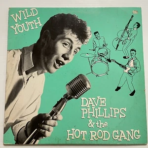 Dave Phillips & The Hot Rod Gang Vinyl Record 12” 33 RPM LPL 8201 Rockhouse 1982 - Picture 1 of 24