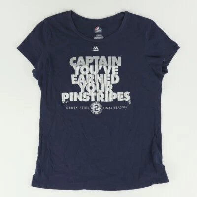 Camiseta para mujer New York Yankees Derek Jeter temporada final majestuosa XL Foto 1 de 4