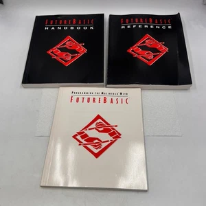 3 vintage Macintosh FutureBasic Podręcznik referencyjny Podręcznik Książki bez oprogramowania - Zdjęcie 1 z 15