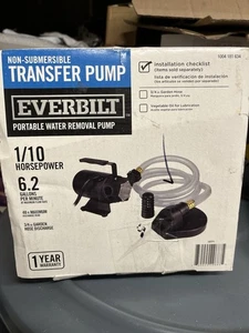 Everbilt 1004 181 634 Non Submersible Transfer Pump Open Box And Tested - Picture 1 of 1
